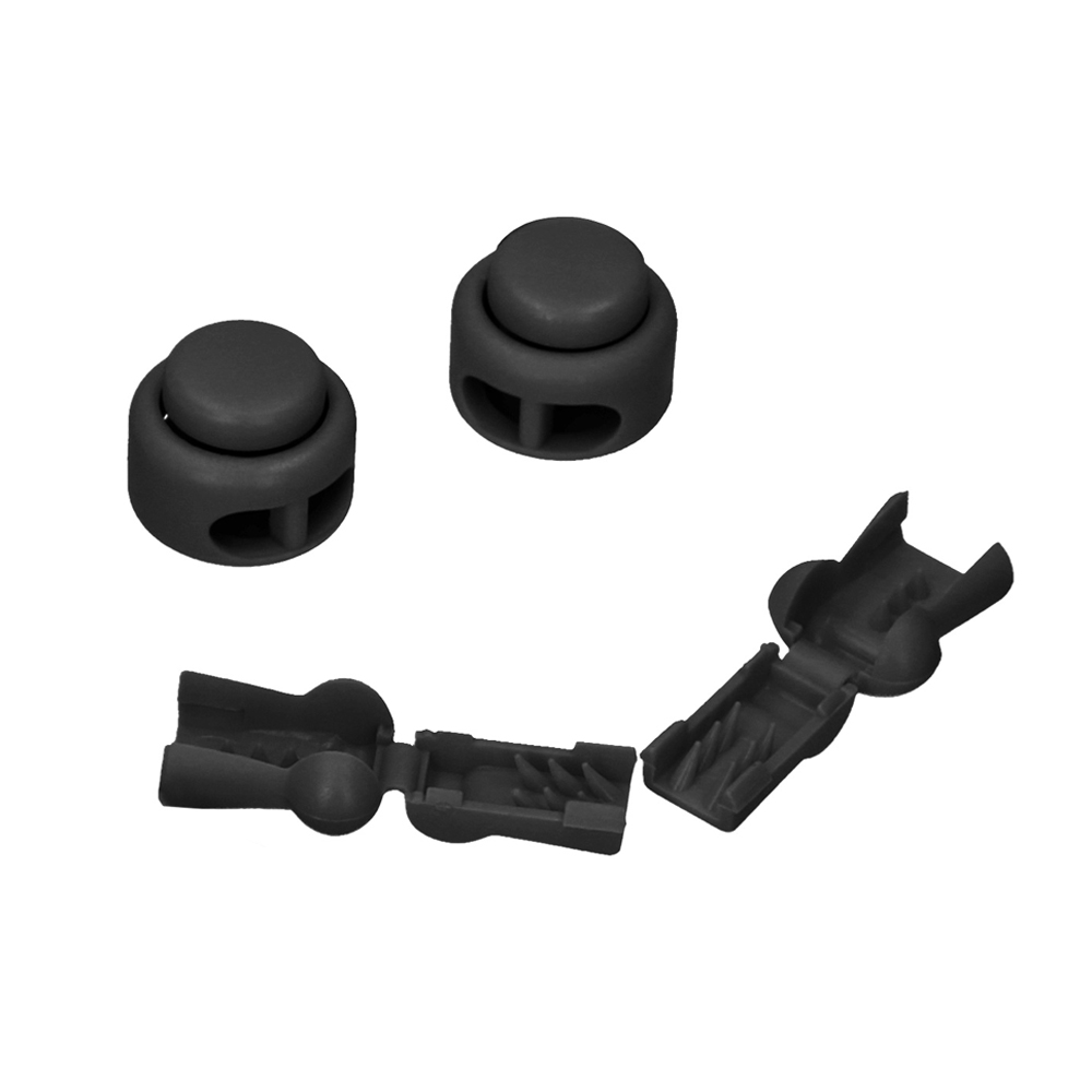 mumbi - elastische Schnürsenkel mit Schnellspanner, schwarz