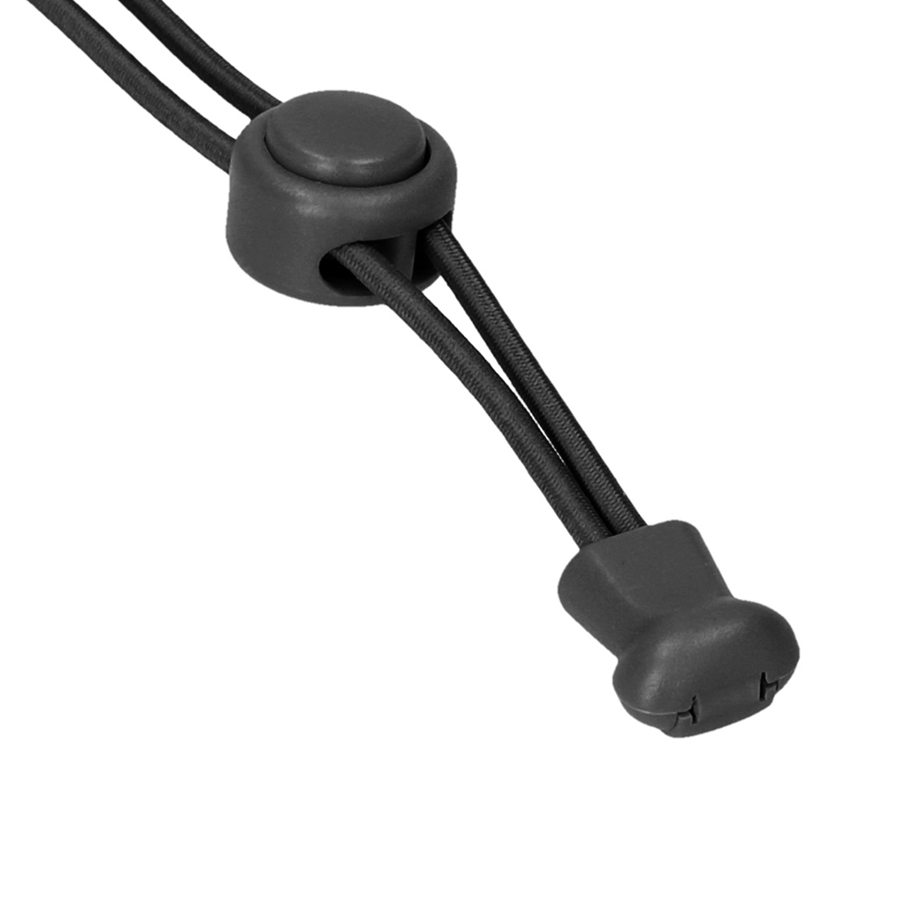 mumbi - elastische Schnürsenkel mit Schnellspanner, schwarz